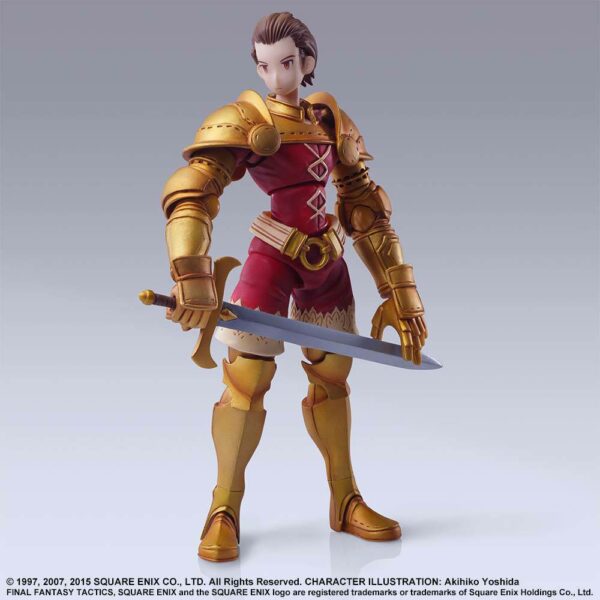 DELITA HEIRAL FIG 14 CM FINAL FANTASY TACTICS BRING ARTS ACTION FIGURE - Imagen 4