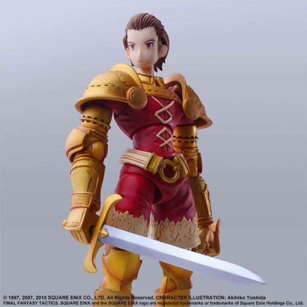 DELITA HEIRAL FIG 14 CM FINAL FANTASY TACTICS BRING ARTS ACTION FIGURE - Imagen 5