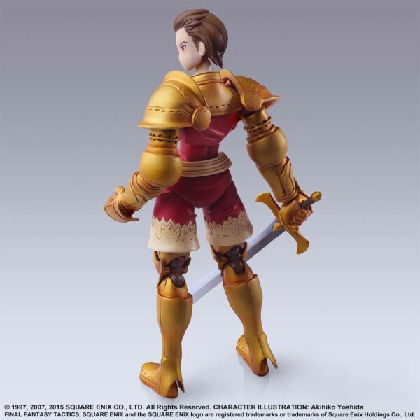 DELITA HEIRAL FIG 14 CM FINAL FANTASY TACTICS BRING ARTS ACTION FIGURE - Imagen 6