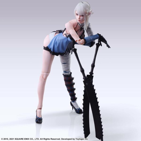 KAINE FIG 25 CM NIER REPLICANT VER.1.2 PLAY ARTS KAI ACTION FIGURE - Imagen 4