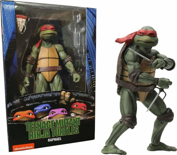 RAPHAEL FIGURA 18 CM SCALE ACTION FIGURE TMNT MOVIE 1990