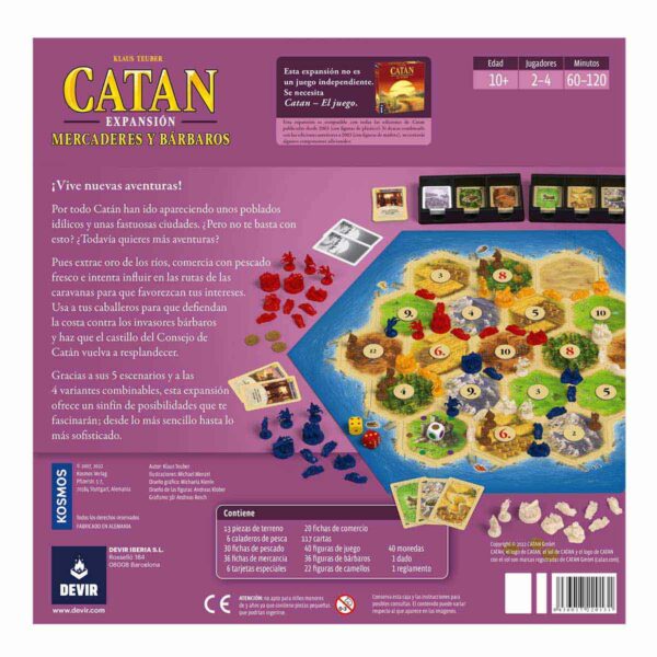 CATAN MERCADERES Y BARBAROS - Imagen 2