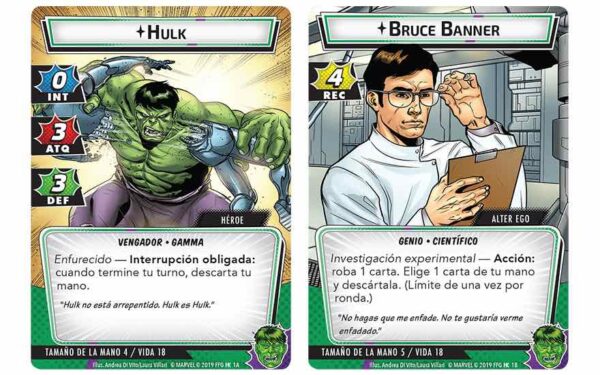 MARVEL CHAMPIONS LCG: HULK - Imagen 2