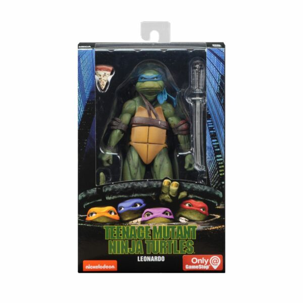 LEONARDO FIGURA 18 CM SCALE ACTION FIGURE TMNT MOVIE 1990