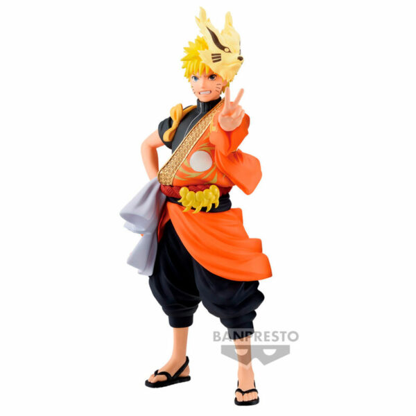 NARUTO UZUMAKI FIG 16 CM NARUTO SHIPPUDEN 20 TH ANNIVERSARY COSTUME