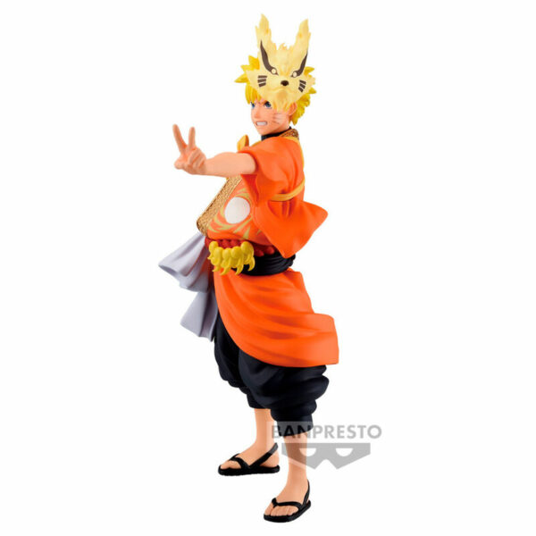 NARUTO UZUMAKI FIG 16 CM NARUTO SHIPPUDEN 20 TH ANNIVERSARY COSTUME - Imagen 3