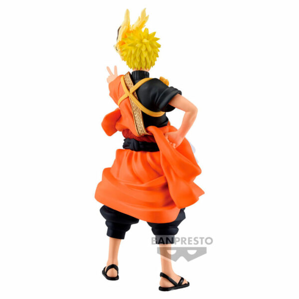 NARUTO UZUMAKI FIG 16 CM NARUTO SHIPPUDEN 20 TH ANNIVERSARY COSTUME - Imagen 4