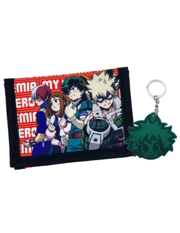 Set de llavero y cartera de My hero academia - Imagen 2