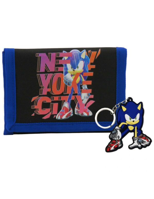 Set de llavero y cartera de Sonic - Imagen 2