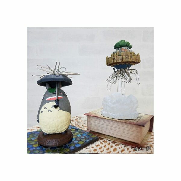 CASTILLO VOLADOR PORTA CLIPS MAGNETICO FIG. 6,5 CM CASTILLO EN EL CIELO STUDIO GHIBLI - Imagen 5