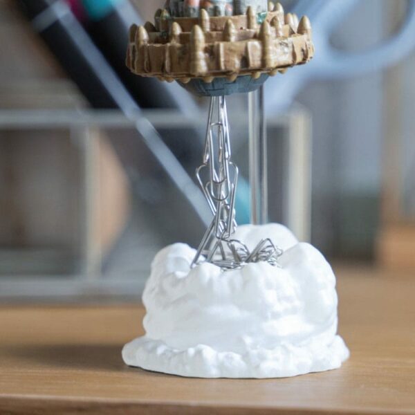 CASTILLO VOLADOR PORTA CLIPS MAGNETICO FIG. 6,5 CM CASTILLO EN EL CIELO STUDIO GHIBLI - Imagen 7