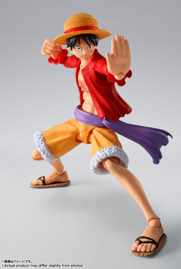 MONKEY D LUFFY RAID OF ONIGASHIMA FIG 14,5 CM ONE PIECE SH FIGUARTS - Imagen 3