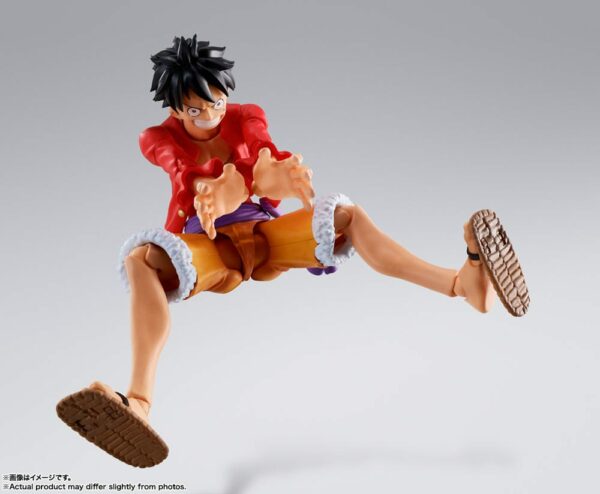 MONKEY D LUFFY RAID OF ONIGASHIMA FIG 14,5 CM ONE PIECE SH FIGUARTS - Imagen 4