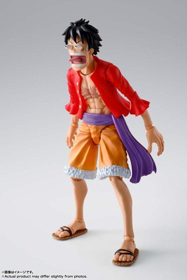 MONKEY D LUFFY RAID OF ONIGASHIMA FIG 14,5 CM ONE PIECE SH FIGUARTS - Imagen 5