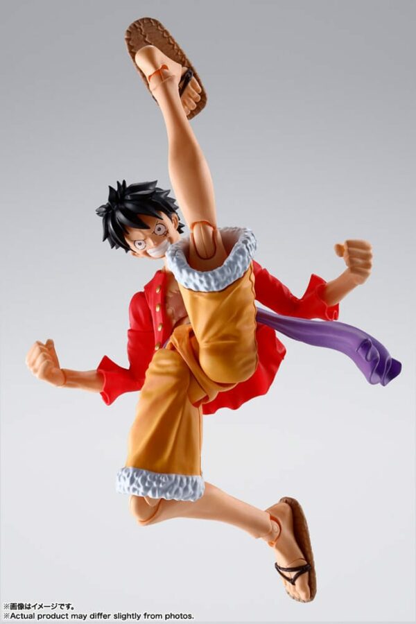 MONKEY D LUFFY RAID OF ONIGASHIMA FIG 14,5 CM ONE PIECE SH FIGUARTS - Imagen 6