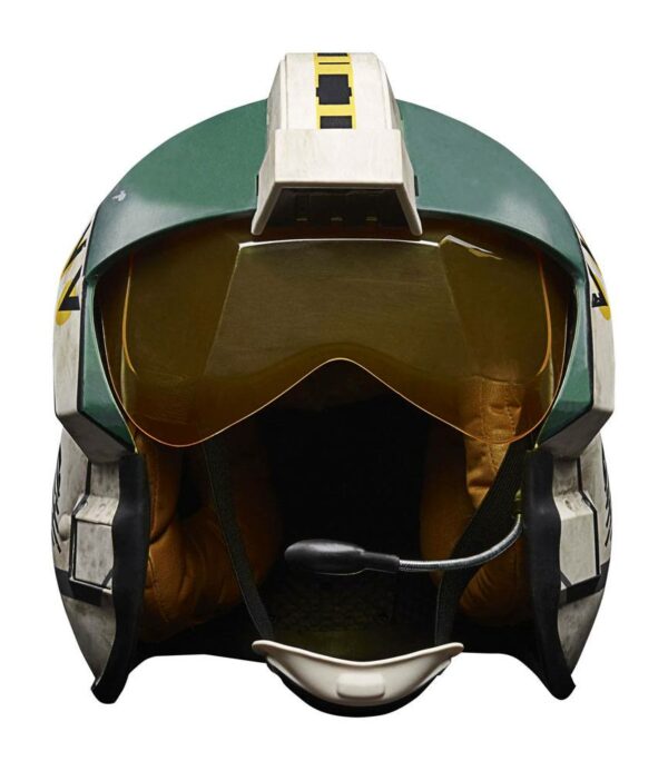 WEDGE ANTILLES BATTLE SIMULATION CASCO REPLICA ESCALA 1:1 BLACK SERIES STAR WARS F27925E0 - Imagen 8