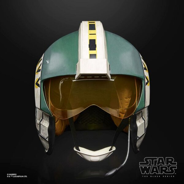 WEDGE ANTILLES BATTLE SIMULATION CASCO REPLICA ESCALA 1:1 BLACK SERIES STAR WARS F27925E0 - Imagen 9