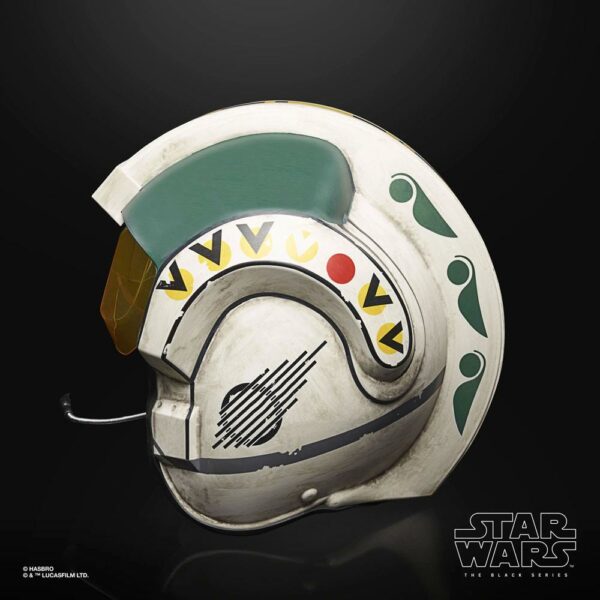 WEDGE ANTILLES BATTLE SIMULATION CASCO REPLICA ESCALA 1:1 BLACK SERIES STAR WARS F27925E0 - Imagen 10