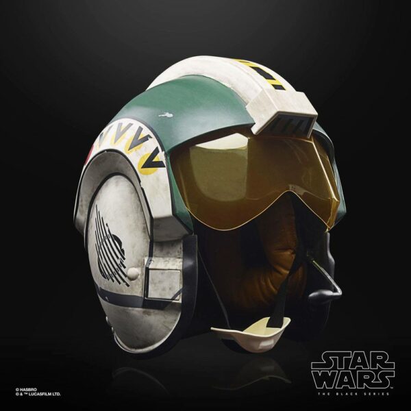 WEDGE ANTILLES BATTLE SIMULATION CASCO REPLICA ESCALA 1:1 BLACK SERIES STAR WARS F27925E0 - Imagen 12