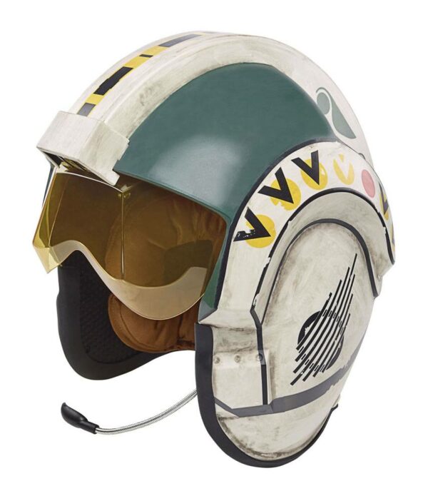 WEDGE ANTILLES BATTLE SIMULATION CASCO REPLICA ESCALA 1:1 BLACK SERIES STAR WARS F27925E0 - Imagen 13