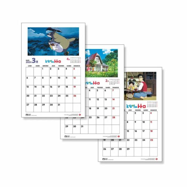 Studio Ghibli Calendario 2024 *Edición Inglés* Comicsería