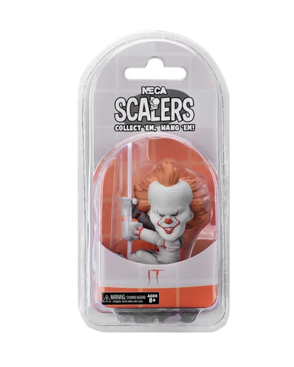 NECA SCALERS-2 CHARACTERS-IT-PENNYWISE 5 cm. - Imagen 2