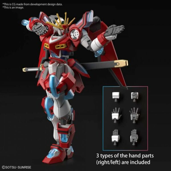 HG 1/144 SHIN BURNING GUNDAM - Imagen 2