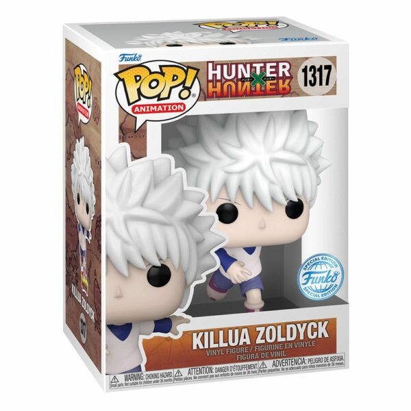 Hunter x Hunter POP! Animation Vinyl Figuren Killua w/Skateboard 9 cm