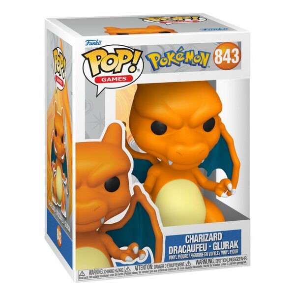 Pokemon POP! Games Vinyl Figura Charizard (EMEA) 9 cm