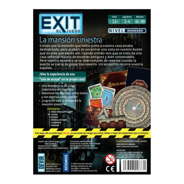 Exit: La Mansión Siniestra - Imagen 2