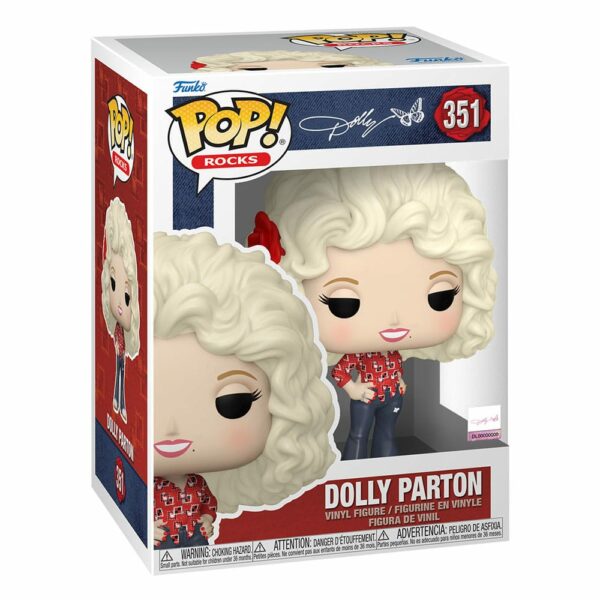 Dolly Parton POP! Rocks Vinyl Figura '77 tour 9 cm - Imagen 2