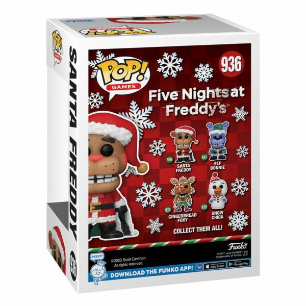 Five Nights at Freddy's Figura POP! Games Vinyl Holiday Freddy Fazbear 9 cm - Imagen 3