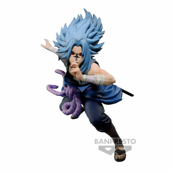 Figura Sasuke Uchiha Banpresto F Colosseum Naruto Shippuden 11cm - Imagen 2