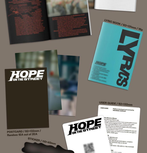 j-hope – HOPE ON THE STREET VOL.1 (Weverse Albums Ver.) - Imagen 3