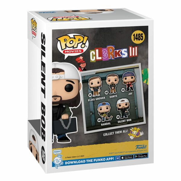 Clerks 3 POP! Movies Vinyl Figura Silent Bob 9 cm - Imagen 3