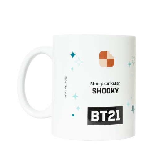BTS TAZA BT21 - SHOOKY - Imagen 2