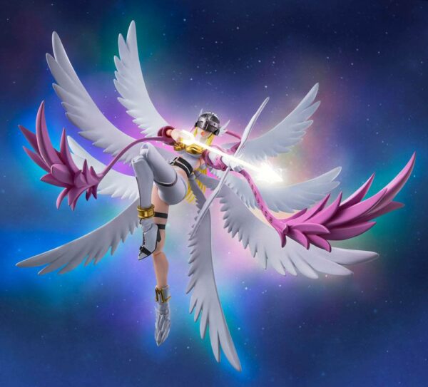 ANGEWOMON FIG 15 CM DIGIMON ADVENTURE S.H. FIGUARTS - Imagen 5
