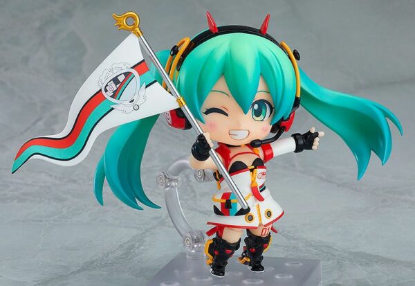 HATSUNE MIKU RACING 2020 FIGURA 10 CM HATSUNE MIKU GT PROJECT NENDOROID - Imagen 4