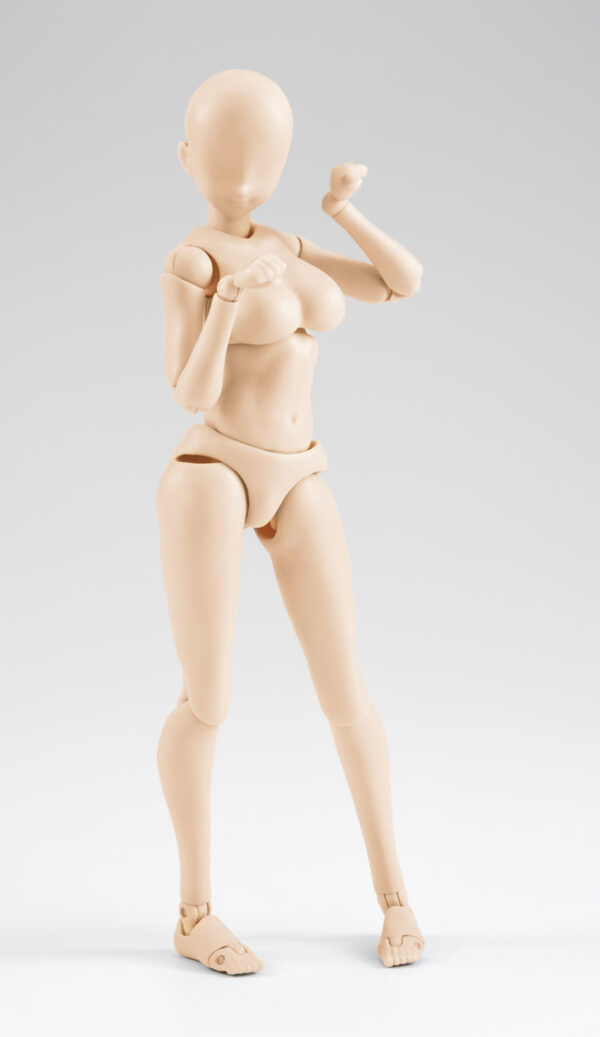 MUJER COLOR NARANJA PALIDO FIGURA 13.5 CM BODY CHAN YABUKI KENTARO SH FIGUARTS - Imagen 2