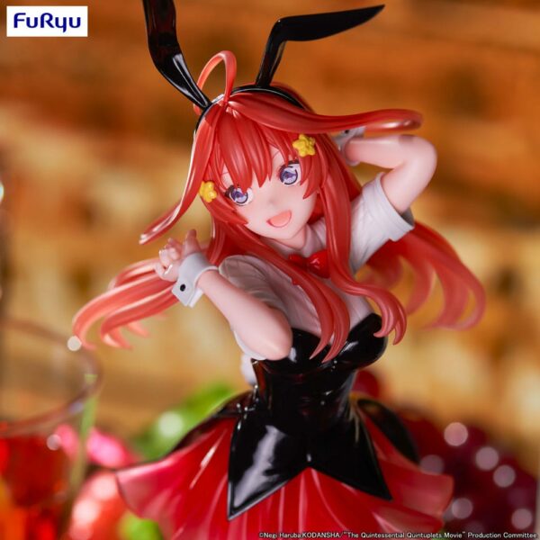 ITSUKI NAKANO BUNNIES VER. FIG. 23,5 CM THE QUINTESSENTIAL QUINTUPLETS MOVIE TRIO TRY IT - Imagen 9