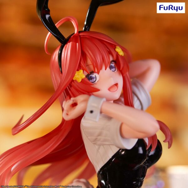 ITSUKI NAKANO BUNNIES VER. FIG. 23,5 CM THE QUINTESSENTIAL QUINTUPLETS MOVIE TRIO TRY IT - Imagen 10