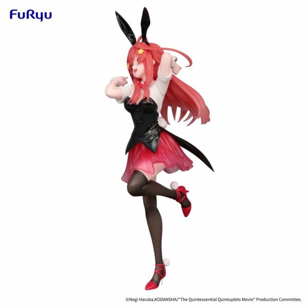 ITSUKI NAKANO BUNNIES VER. FIG. 23,5 CM THE QUINTESSENTIAL QUINTUPLETS MOVIE TRIO TRY IT - Imagen 11