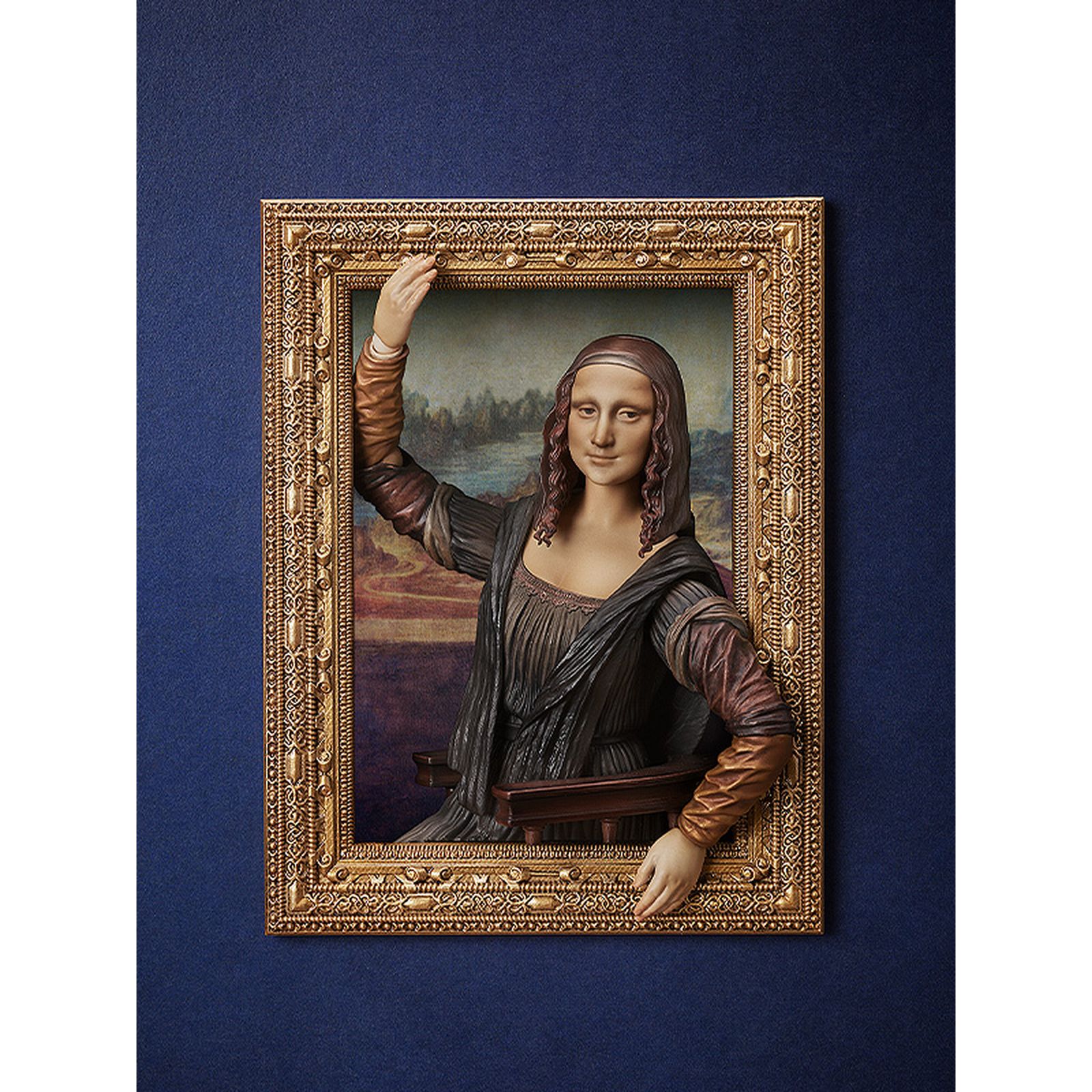 MONALISA BY LEONARDO DA VINCI FIGMA 10 CM THE TABLE MUSEUM - Imagen 4