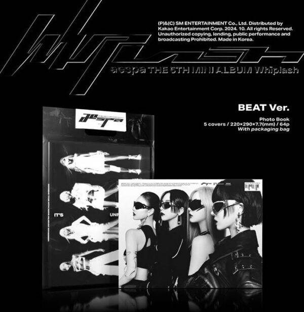 aespa The 5th Mini Album – Whiplash (BEAT Ver.) - Imagen 2