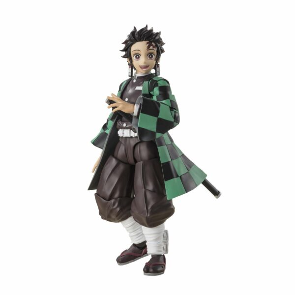 TANJIRO KAMADO FIGURA 14 CM DEMON SLAYER: KIMETSU NO YAIBA SH FIGUARTS TAMASHII NATIONS - Imagen 2