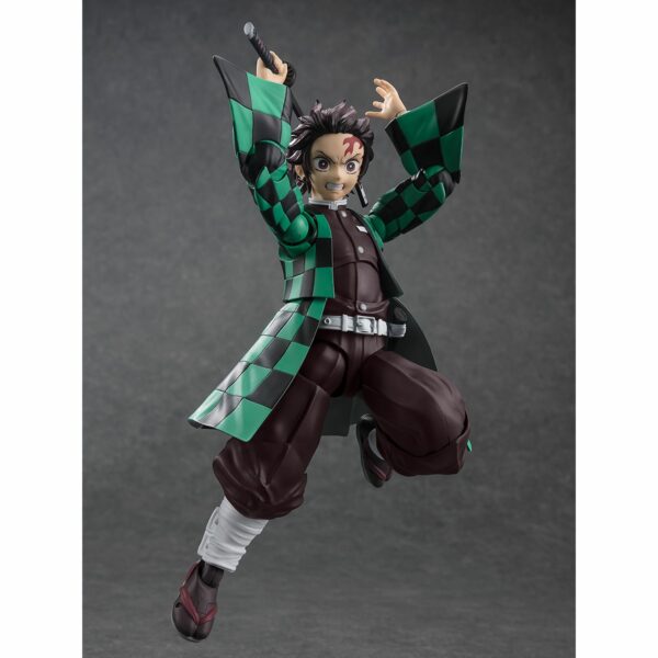 TANJIRO KAMADO FIGURA 14 CM DEMON SLAYER: KIMETSU NO YAIBA SH FIGUARTS TAMASHII NATIONS