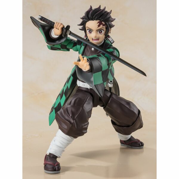 TANJIRO KAMADO FIGURA 14 CM DEMON SLAYER: KIMETSU NO YAIBA SH FIGUARTS TAMASHII NATIONS - Imagen 3