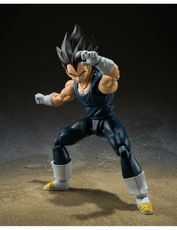 VEGETA SUPER HERO FIGURA 14 CM DRAGON BALL SUPER SH FIGUARTS TAMASHII NATIONS - Imagen 3