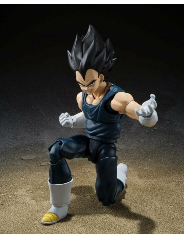 VEGETA SUPER HERO FIGURA 14 CM DRAGON BALL SUPER SH FIGUARTS TAMASHII NATIONS - Imagen 4