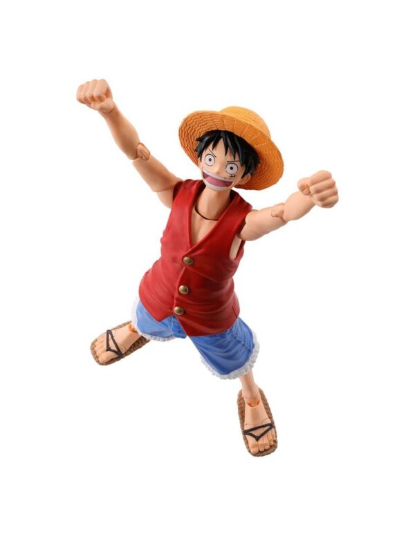 MONKEY D. LUFFY -ROMANCE DAWN- FIG. 14,5 CM ONE PIECE SH FIGUARTS TAMASHII NATIONS - Imagen 2